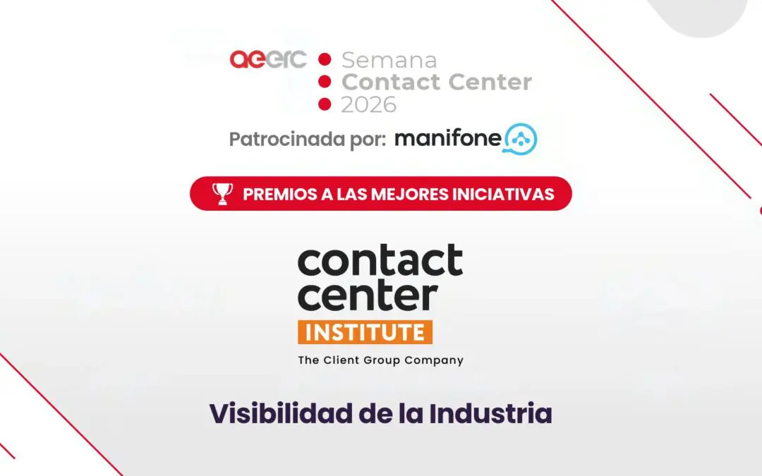 Premio a la Visibilidad de la Industria en la Semana del Contact Center 2026
